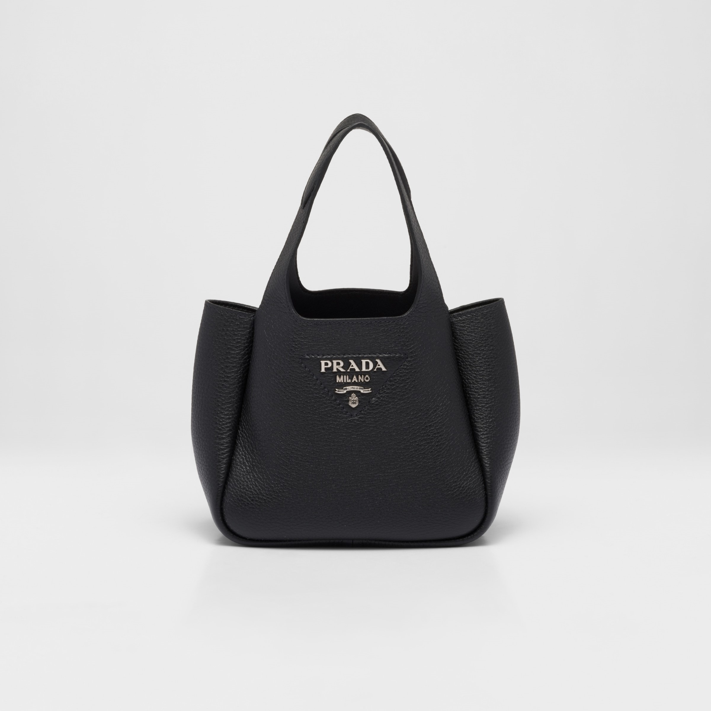 LEATHER MINI BAG, BLACK