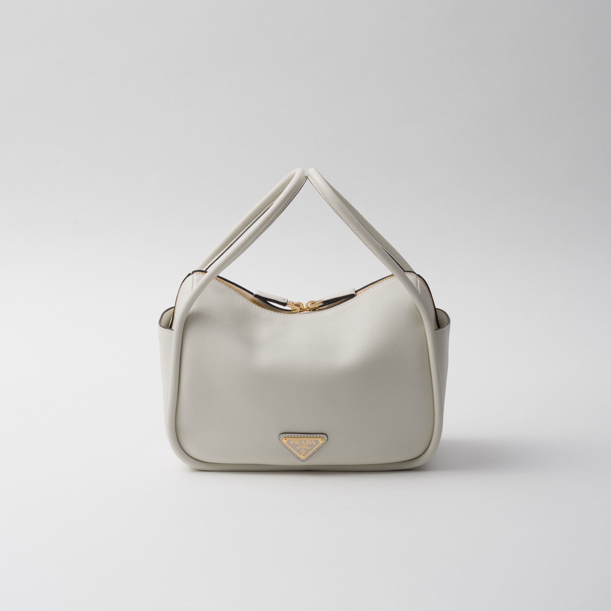 DARLING LEATHER HANDBAG, WHITE