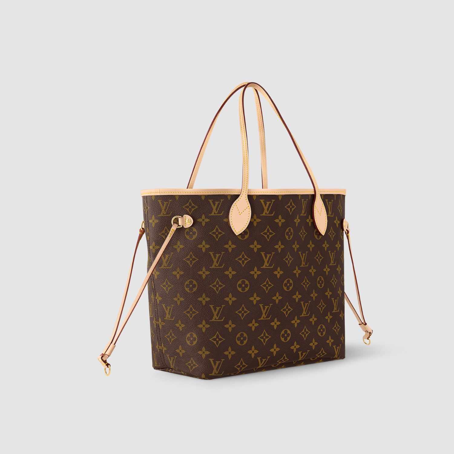 NEVERFULL MM, MONOGRAM/ ROSE BEIGE