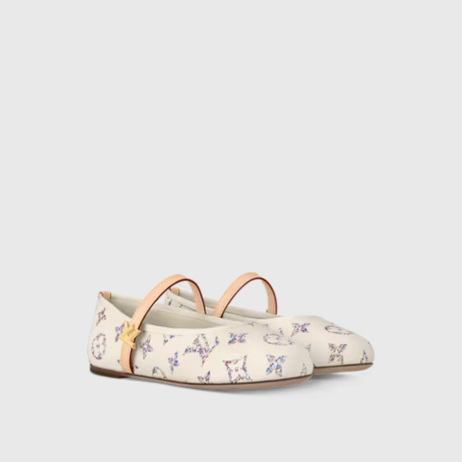 ROMY FLAT BALLERINA, WHITE