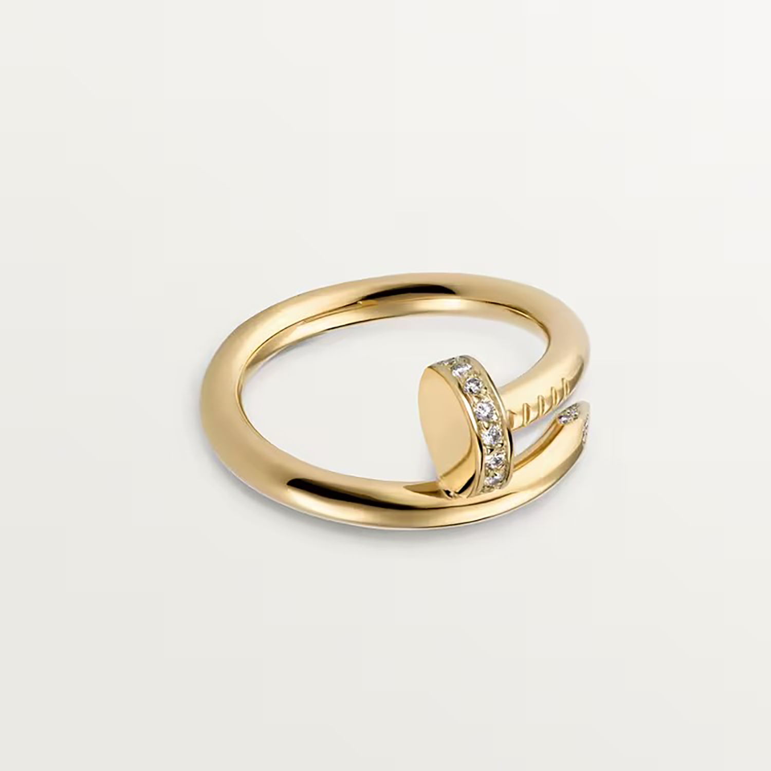 DIAMOND JUSTE UN CLOU RING, YELLOW GOLD