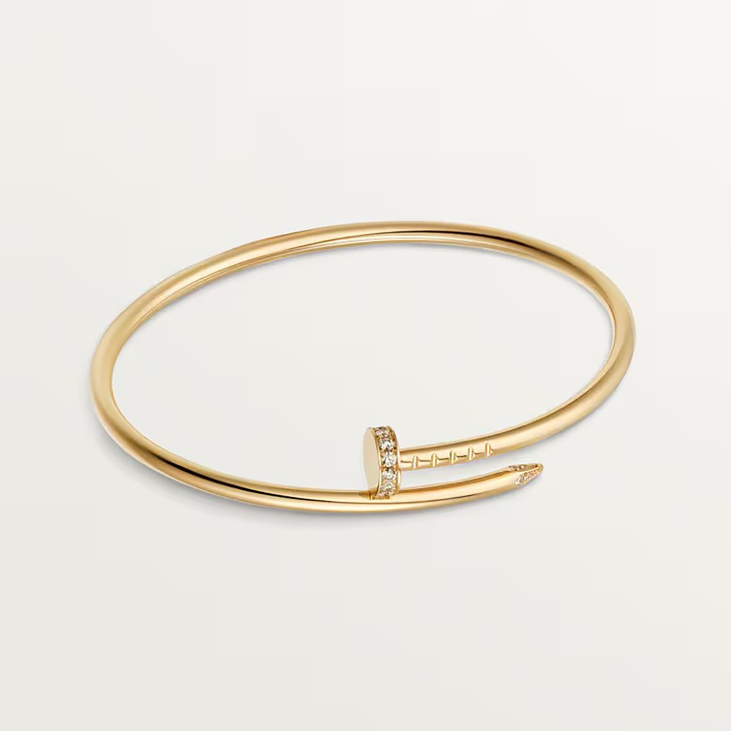 DIAMOND JUSTE UN CLOU BRACELET SMALL MODEL, YELLOW GOLD