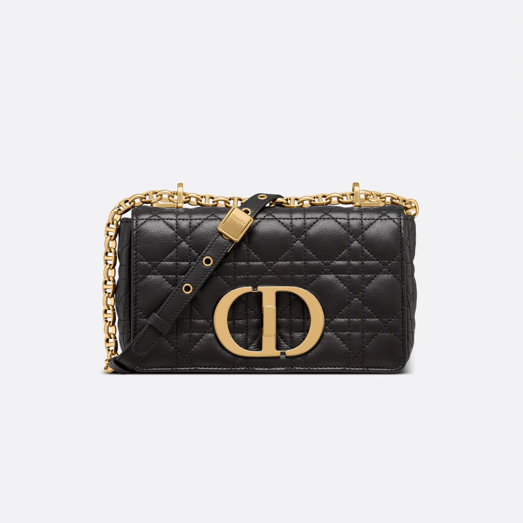 [CD] SMALL CARO BAG, CALFSKIN – BLACK SUPPLE CANNAGE